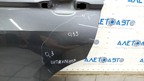 Door bare rear left VW Tiguan 18- graphite LD7X, made, dent, bump