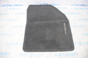 Carpet interior front right Toyota Prius 30 10-15 rag black for cleaning
