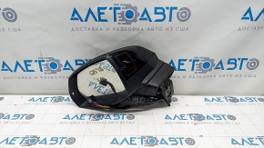 Side mirror left Audi Q5 80A 18-24 15 pins, black, auto-dimming, turn signal, BSM, heated, scratch