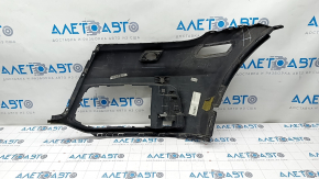 Front bare bumper right side Audi Q5 80A 18-20 black, for parking sensors, for headlight washers, bumpers