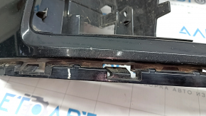 Front bare bumper right side Audi Q5 80A 18-20 black, for parking sensors, for headlight washers, bumpers