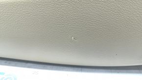Door trim card front right BMW X5 E70 07-13 beige, insert for light wood, black top, tears, handle defect