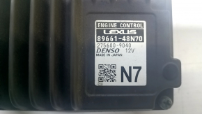 Block ECU engine computer Lexus RX350 16 AWD