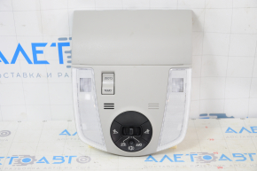 Toyota Prius 30 10-15 front light shade, gray, sunroof style