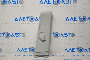 Center pillar trim upper belt right Toyota Prius 30 10-15 gray plastic, worn