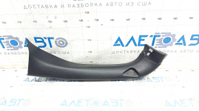 Left Trunk Door Trim Subaru Outback 15-19 Black, Type 2 Scratches