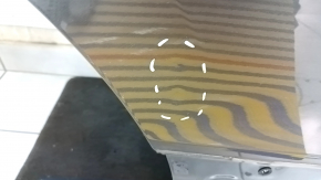 Door bare rear right VW Tiguan 18- graphite LD7X, dents
