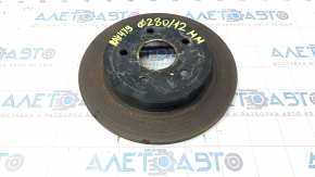 Rear left brake disc Toyota Rav4 19-280/12mm rusty