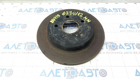 Rear right brake disc Toyota Rav4 19-280/12mm rusty