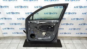 Door assembly front right VW Tiguan 18- graphite LD7X, chrome molding, butts