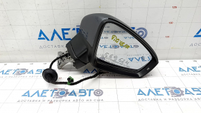 Side mirror right VW Tiguan 18- 6+2 pins, BSM, turn signal, heated, graphite