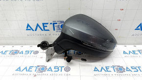 Side mirror left VW Tiguan 18- 6+2 pins, BSM, turn signal, heated, graphite, scratch