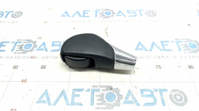 Gear knob Subaru Outback 15-19 leather, black, scratches