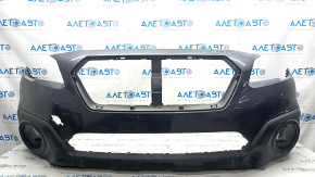 Front bumper bare Subaru Outback 15-17 graphite, dented, scratches