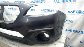 Front bumper bare Subaru Outback 15-17 graphite, dented, scratches