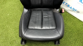 Passenger seat Audi Q5 80A 18-24 with AIRBAG, leather, black, electric, heated, scratches