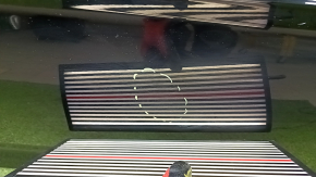 Bare front right door Audi Q5 80A 18-24 black LY9T, bumps, dented
