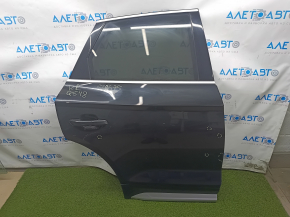 Door assembly rear right Audi Q5 80A 18-24 keyless, black LY9T, bumpers
