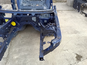 Front left quarter BMW X3 G01 18-21 on the body, blue, non-standard