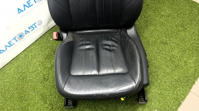 Driver's seat Audi Q5 80A 18-24 with AIRBAG, leather, black, electric, heated, cracks