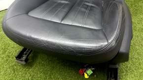Driver's seat Audi Q5 80A 18-24 with AIRBAG, leather, black, electric, heated, cracks