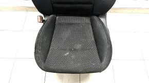 Driver's seat Subaru Outback 15-19 without airbag, electric, cloth, black, for cleaning, tear