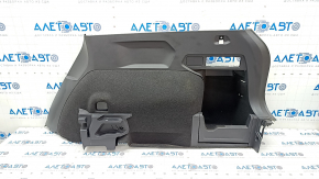Right arch trim VW Tiguan 18 - black, under 2 rows, scratch, broken fasteners