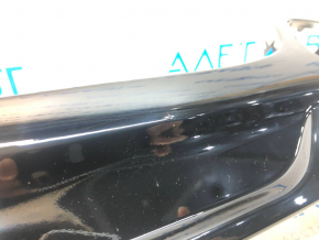 Rear bumper trim Ford Fusion mk5 13-18 for 2 pipes gloss with plug scratches, rubbed