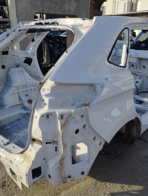 Quarter wing rear right Ford Edge 15- on the body, white