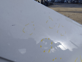 Quarter wing rear left Ford Edge 19- on the body, white, pokes
