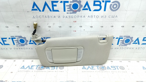 Left visor Subaru Outback 15-19 gray, without hook, for dry cleaning