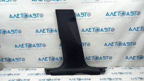 Center pillar trim lower left Audi Q5 80A 18-24 black, scratches
