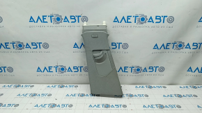 Upper center pillar trim left belt Audi Q5 80A 18-24 gray, dry cleanable
