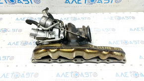Turbocharger complete with manifold BMW X5 E70 07-13 3.0 113k, with tubes