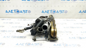 Turbocharger complete with manifold BMW X5 E70 07-13 3.0 113k, with tubes