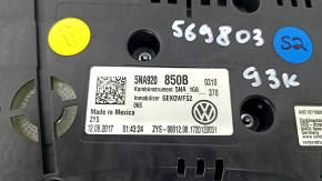 Instrument cluster VW Tiguan 18- SEL 93k