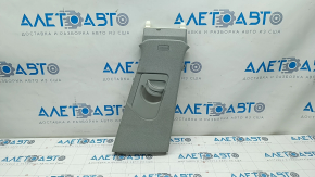 Center pillar trim upper belt right Audi Q5 80A 18-24 gray, for dry cleaning