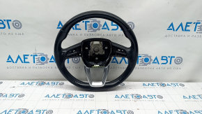 Bare steering wheel Audi Q5 80A 18-20 leather, black, scratches