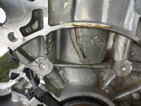 BMW X5 E70 11-12 3.0 N55 113k engine complete with injection pump, started, 9-9-9-9-9-9, 2 injectors got stuck, chips on the block