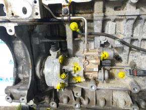 BMW X5 E70 11-12 3.0 N55 113k engine complete with injection pump, started, 9-9-9-9-9-9, 2 injectors got stuck, chips on the block