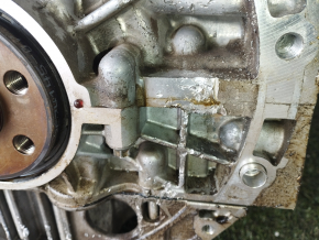 BMW X5 E70 11-12 3.0 N55 113k engine complete with injection pump, started, 9-9-9-9-9-9, 2 injectors got stuck, chips on the block
