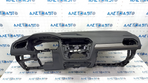 Torpedo front panel with AIRBAG VW Tiguan 18 - black, without deflectors, without side trims