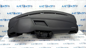 Torpedo front panel with AIRBAG VW Tiguan 18 - black, without deflectors, without side trims