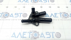 Cooling system flange Toyota Rav4 19-22 2.5 plastic, with sensor