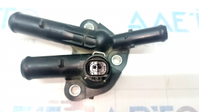 Cooling system flange Toyota Rav4 19-22 2.5 plastic, with sensor