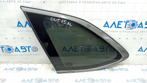 Window blind glass rear left Subaru Outback 15-19 black tint