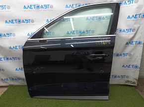 Door assembly front left Audi Q5 80A 18-24 keyless, black LY9T, bumpers