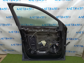 Door assembly front left Audi Q5 80A 18-24 keyless, black LY9T, bumpers