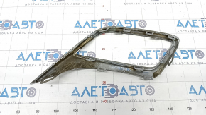 Right muffler frame VW Tiguan 18 - chrome, scratches