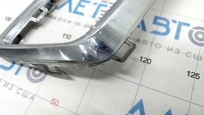 Right muffler frame VW Tiguan 18 - chrome, scratches